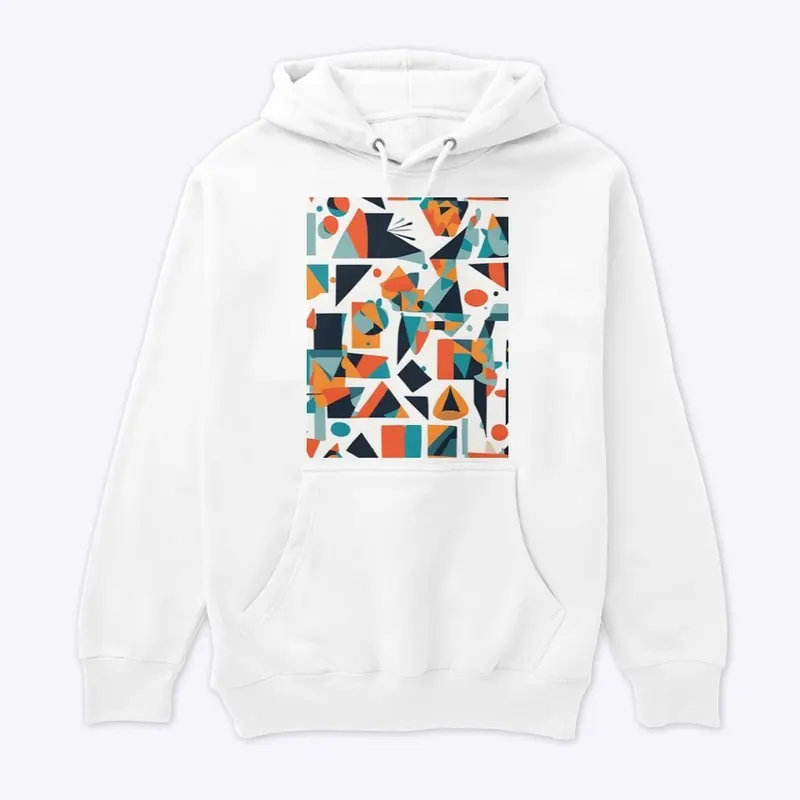 Vivid Rhythms Abstract Balance Tee