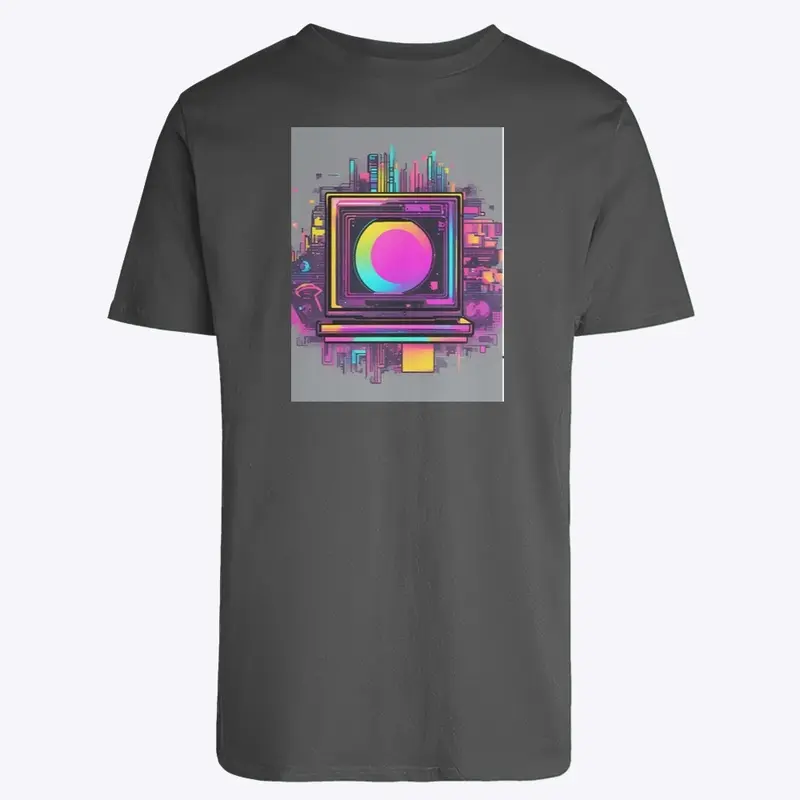 Digital Flashback Y2K Glitch Tee