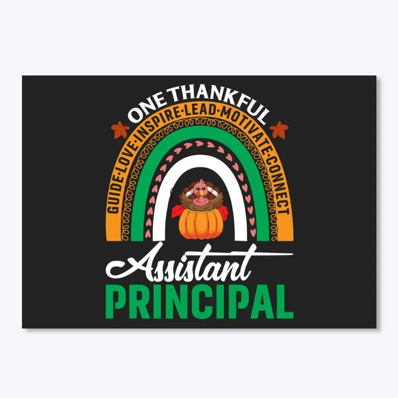 One Thankful Principal Assistant