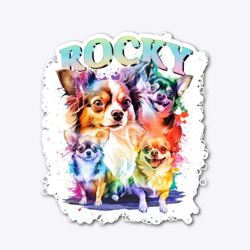 Rocky your best Friend on a T-shirt 