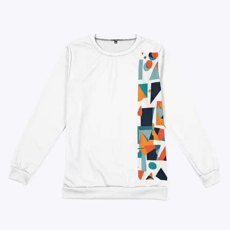 Vivid Rhythms Abstract Balance Tee